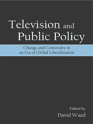 cover image of Television and Public Policy